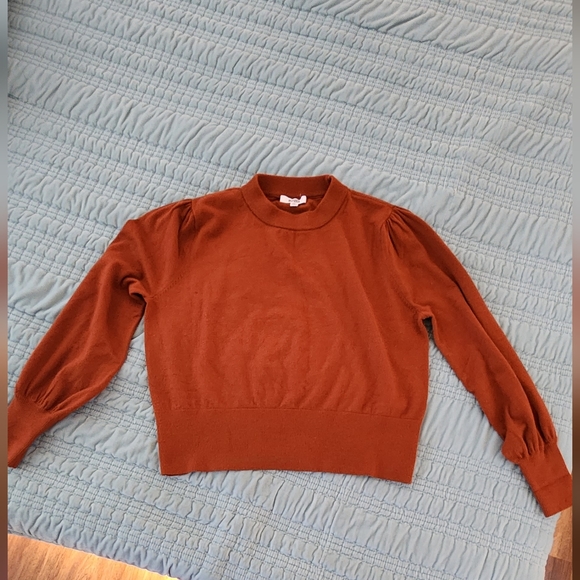 BB Dakota by Steve Madden Sweaters - BB Dakota Steve Madden Burnt Orange Sweater Size Medium NWOT